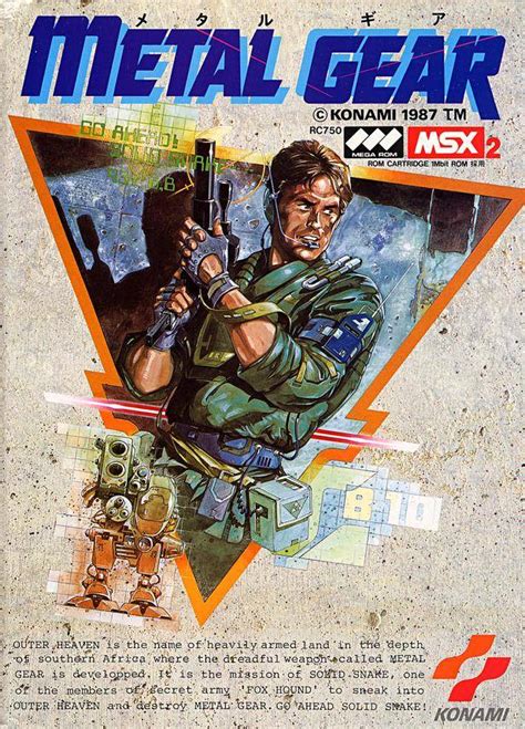 metal gear boxed msx|metal gear story explained.